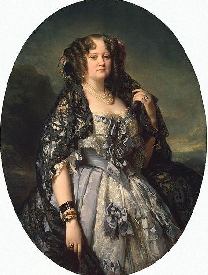 Franz Xaver Winterhalter Portrait of Sophia Alexandrovna Radziwill